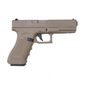 CYMA Модель пистолета Glock 18C TAN Electric [CM030TN]